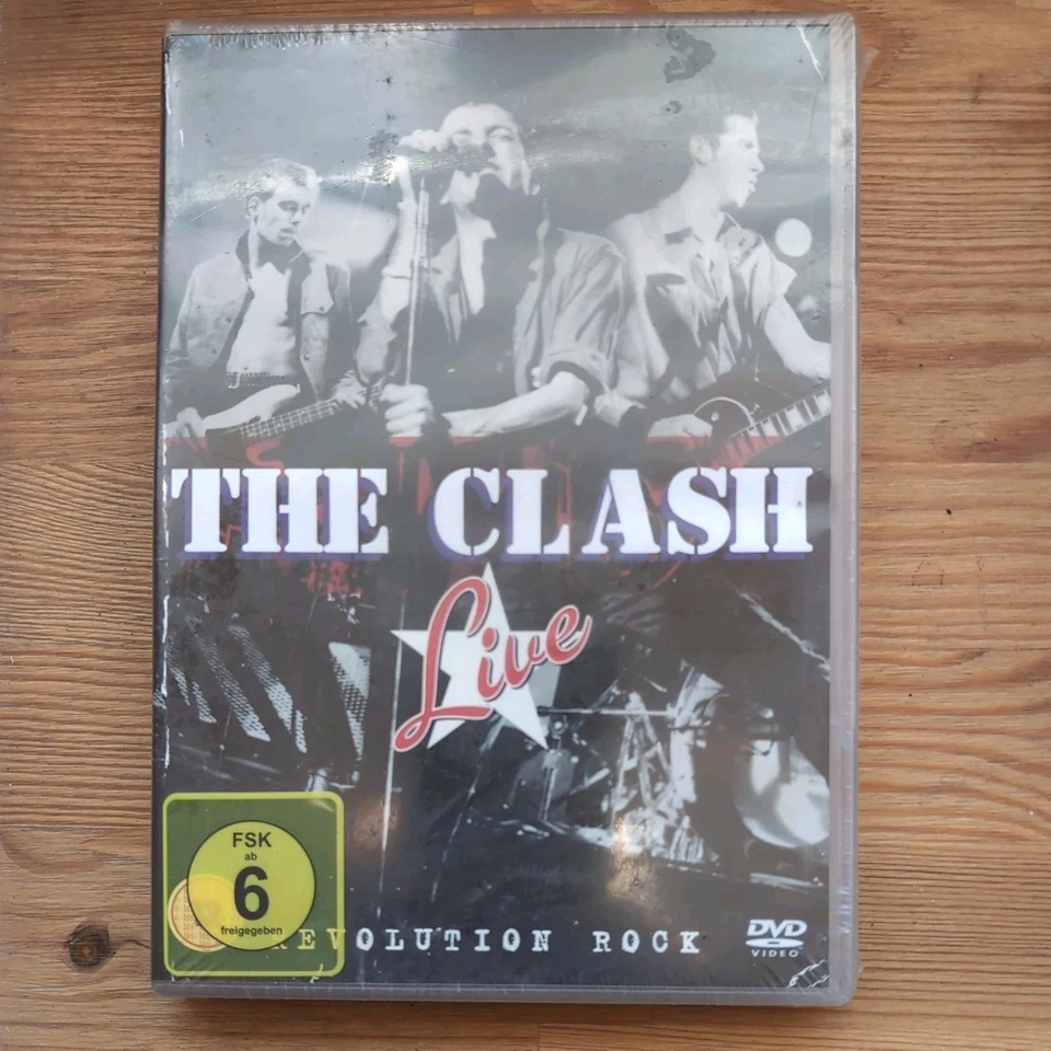 The Clash: Revolution Rock - Live DVD (2008) Don Letts cert 12 ***NEW***Sealed - Image 1 of 3