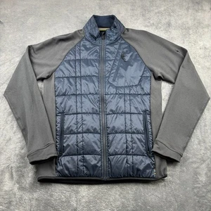 Smartwool Jacket Mens XL Navy Gray Corbet 120 Merino Wool Quilted Insulated - Picture 1 of 23