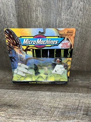 Micro Machines 1996 Aliens Collection #1 Set - Image 1 of 4