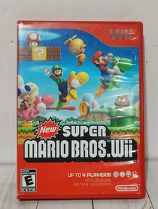 New Super Mario Bros Nintendo Wii mit Handbuch getestet - Bild 1 von 10