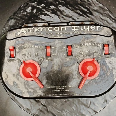 American Flyer 22090 S Gauge Transformer 350W Gilbert Twin Tested 59-64 ⚡ - Image 1 of 4