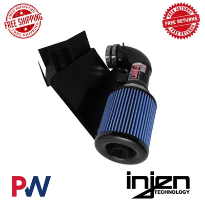 Sistema de entrada de ar frio Injen SP Short Ram preto para BMW 128i/3-Series L6 3.0L - Imagem 1 de 3