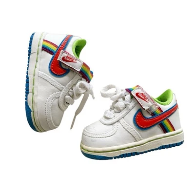 Редкие Nike Vandal низкий радуги Athletic туфли младенца размер 2 - Изображение 1 из 4