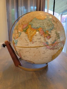 Mid Century Modern Replogle 16 Inch World Globe - Bild 1 von 10