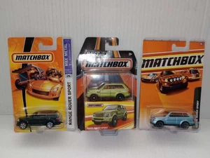 Matchbox Range Rover Sport  lot of 3 color variations *damaged packages / sealed - Picture 1 of 7