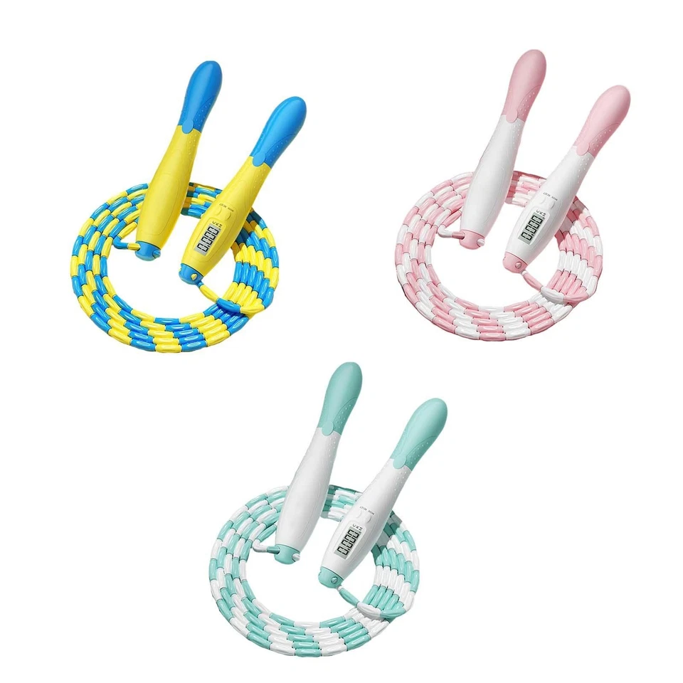 Springseil mit weichem Perlensegment für Kinder, rutschfester Griff, Springseil - Bild 1 von 1