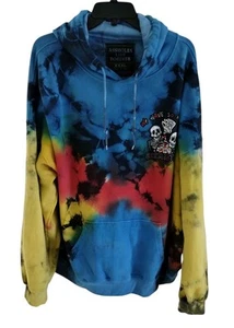 Assholes*s Live Forever Rare Mens Medium Pullover Tie Dye Hoodie Chemistry - Picture 1 of 8