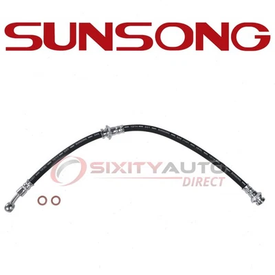 Sunsong Front Left Brake Hydraulic Hose for 1995-2001 Nissan Sentra - Hoses lk - Image 1 of 4