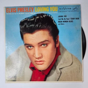 Elvis Presley - Loving You LP Record 1957 RCA Victor Rock 33 RPM - Picture 1 of 2