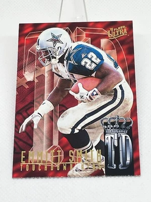 1995 Fleer Ultra Emmitt Smith #8 of 10 Touchdown King Dallas Cowboys HOF - Image 1 of 3