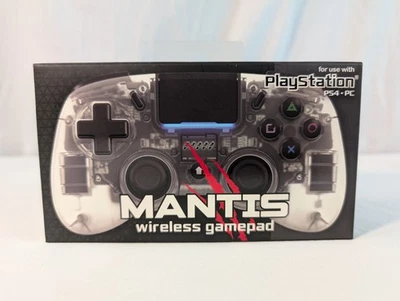 Retro Fighters Mantis Wireless Gamepad – PS4 PC Controller Gray – New Sealed - Image 1 of 4