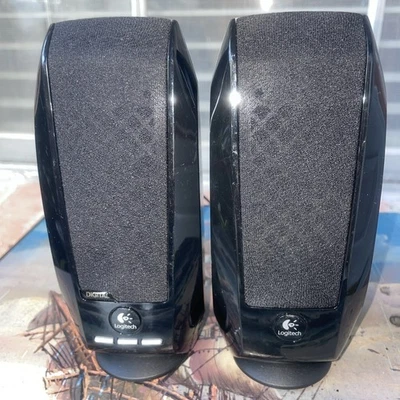 Logitech S-150 Multimedia Computer Laptop Lautsprecher USB Stecker Vol Control Digital - Bild 1 von 4
