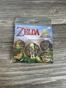 Legend Of Zelda Pin Badge Pack Set Nintendo Link - Picture 1 of 4