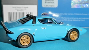 Lancia Stratos HF Stradale In Azzuro Chiaro  New Mini GT  model.1:64th. - Picture 1 of 5
