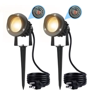 Luz LED Exterior 20W Anochecer a Amanecer 120V 3000K 2000lm Blanco Cálido LED Spot Light... - Imagen 1 de 7