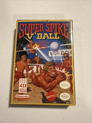 Super Spike V'Ball (Nintendo, 1989) NES Complete CIB Authentic Video Game Works - Image 1 of 4