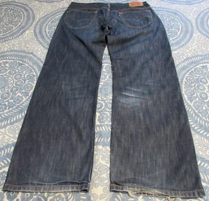 Levi's 569 Jeans Herren 36x32 Denim Blau Whiskering Relaxed Loose Straight Baggy - Bild 1 von 16