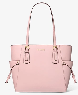 New Michael Kors Voyager Large Saffiano Leather Tote Powder Blush with Dust bag - Image 1 of 4