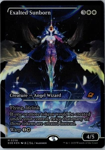 Exalted Sunborn (Showcase) M Edge of Eternities 358 NM Foil - Picture 1 of 1