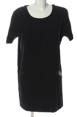 MANGO CASUAL Robe à manches courtes Dames Robe T EU 34 noir style décontracté - Photo 1/4