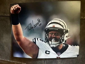 Ted Karras SIGNED 8 X 10 Photo Autographed Cincinnati Bengals Fighting Illini - Picture 1 of 1
