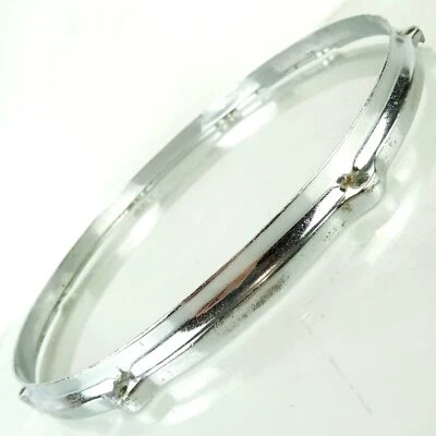 Gretsch 14" Broadkaster Chrome Die-Cast Snare Drum/Floor Tom Battery Rim/Hoop años 50 Foto 1 de 4