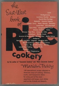 Vintage RICE Cookbook EAST WEST COOKERY International - Foto 1 di 13