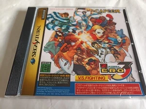 SEGA Saturn Street Fighter Zero 3 Alpha Cover and Case Replacement - Picture 1 of 10