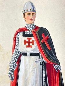 Knight of Convent 27 Scottish Rite Northern Jurisdiction CE Ward Catalog ARTWORK - Bild 1 von 5