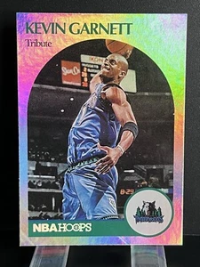 2020-21 Panini NBA Hoops Tribute Kevin Garnett Holo Foil SP - Timberwolves HOF - Imagen 1 de 2