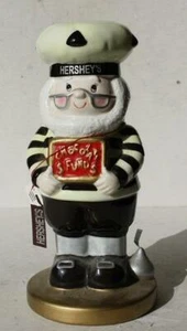 Hershey's Figurine Kurt Adler 2003 Grandpa Chocolate Fund Coin Bank Figurine Tag - Picture 1 of 1