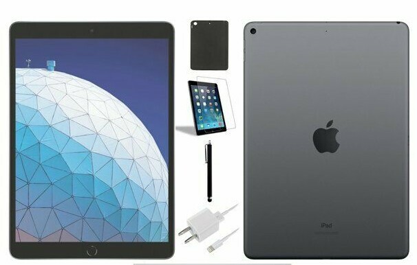 BUNDLE Apple iPad Air 2 128GB, Wi-Fi, 9.7in - Space Gray MGTX2LL/A