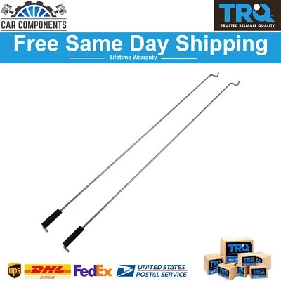 Стержень защелки задней двери TRQ для грузовика Chevrolet C1500 GMC C3500 1988-02 годов выпуска - Изображение 1 из 3