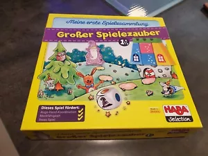 HABA Großer Spielezauber Kinder Lernspielzeug Spielesammlung Zauberwelt - Bild 1 von 4