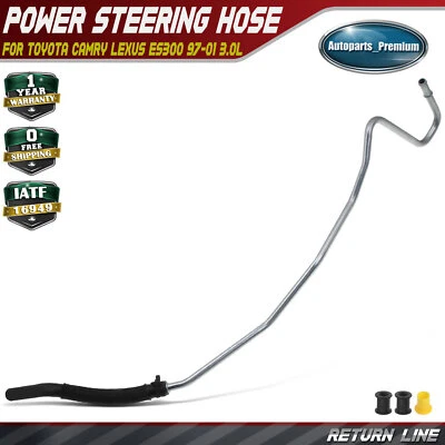 Power Steering Return Line Hose Assembly for Toyota Camry Lexus ES300 97-01 3.0L - Image 1 of 4