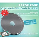 Sew Better Set 10 Rotary Cutting Blades 45mm Fits All Brands Olpha Clover
