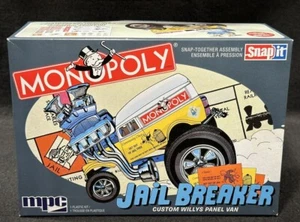 MPC #946 Monopoly Jail Breaker Custom Willys Panel Van 1:25 scale model kit - Picture 1 of 4