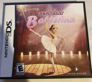 Let's Play Ballerina (Nintendo DS) completo con manuale spedizione gratuita ottime condizioni FORMA - Foto 1 di 4