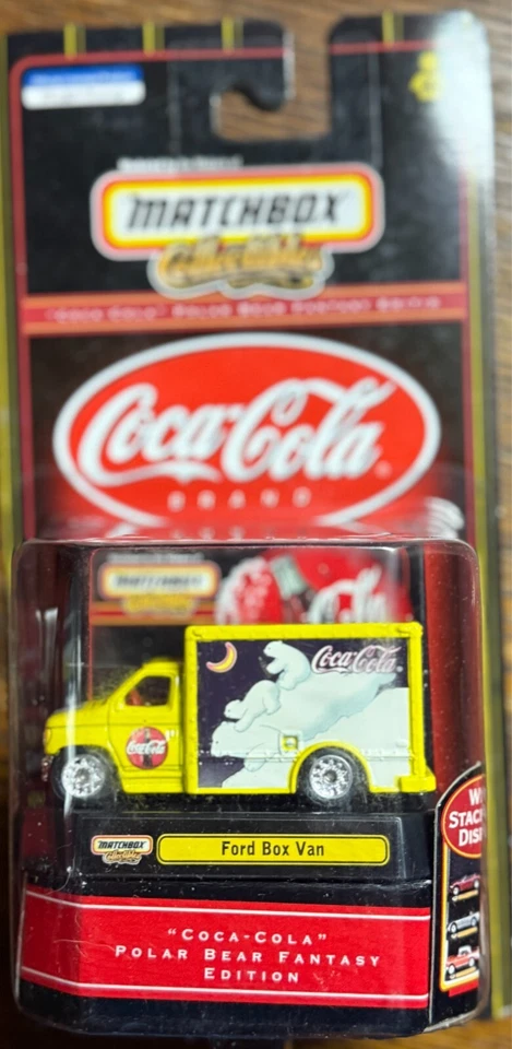 Matchbox Collectibles Coca Cola Ford Box Van, Yellow, 1/64 - Image 1 of 1