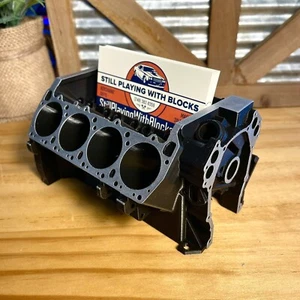 Lápiz y soporte para tarjetas Chrysler Big Block V8, bloque de motor Chrysler, regalo para hombre coche - Imagen 1 de 6