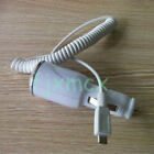 Micro Usb Car Auto Charger For Samsung Htc Zte Android Phone Spring Cable