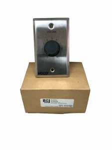 RCI 25W AT VOLUME CONTROL 1 GANG ATTENUATOR STAINLESS STEEL DMX 1GVC25SS - Picture 1 of 2