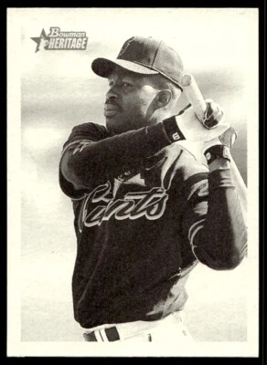 2001 Bowman Heritage Shawon Dunston G54 San Francisco Giants #30 - Image 1 of 2