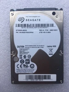 Seagate SPINPOINT M9T 2TB 2000GB (ST2000LM003) SATA3 2.5" Laptop Drive hard disk - Picture 1 of 1