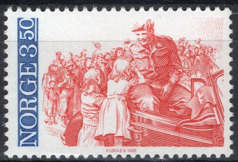 2642 Norway 1985, NK 968, Liberation, MNH Cover