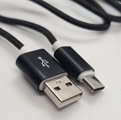 USB-C Lead for Samsung S8 S9 S10+ S20+ Type C Charging Fast Charger Phone Cable - Image 1 of 4