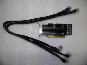 DELL POWEREDGE R730xd SERVER SSD NVMe PCIe EXTENDER EXPANSION CARD GY1TD 1PDFM - Picture 1 of 2