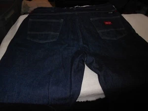 Herren Dickies Flame Resistant ATPV 20.0 blau Denim Jeans 40 x 33 (eigentlich) neu ohne Etikett - Bild 1 von 5