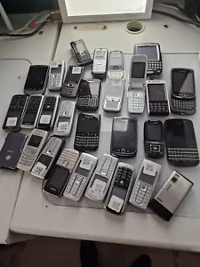 Nokia, blackberry handys  Pakete  30 Teile  b ware ohne akku - Bild 1 von 1