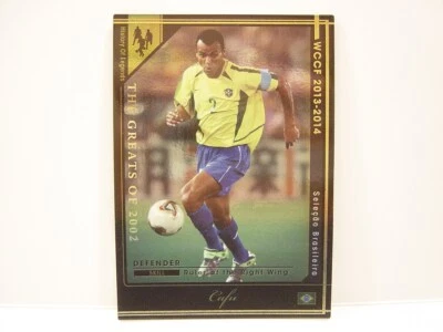 Panini WCCF 2013-14 HOLE Cafu 1970 Brazil　No.2 Canarinho 2002 History Of Legends - Image 1 of 4
